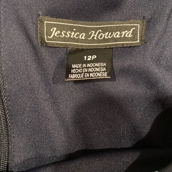 Jessica Howard Petite floral chiffon dress 12 Petite NWT - Picture 3 of 17